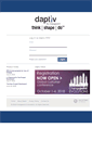 Mobile Screenshot of login.daptiv.com